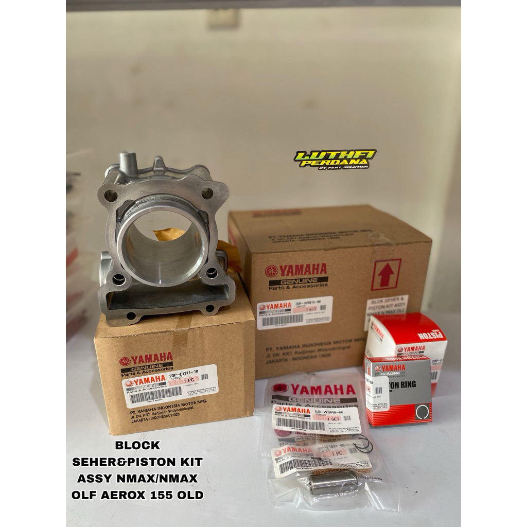 BLOCK SEHER&PISTON KIT ASSY NMAX/NMAX OLD AEROX 155 OLD