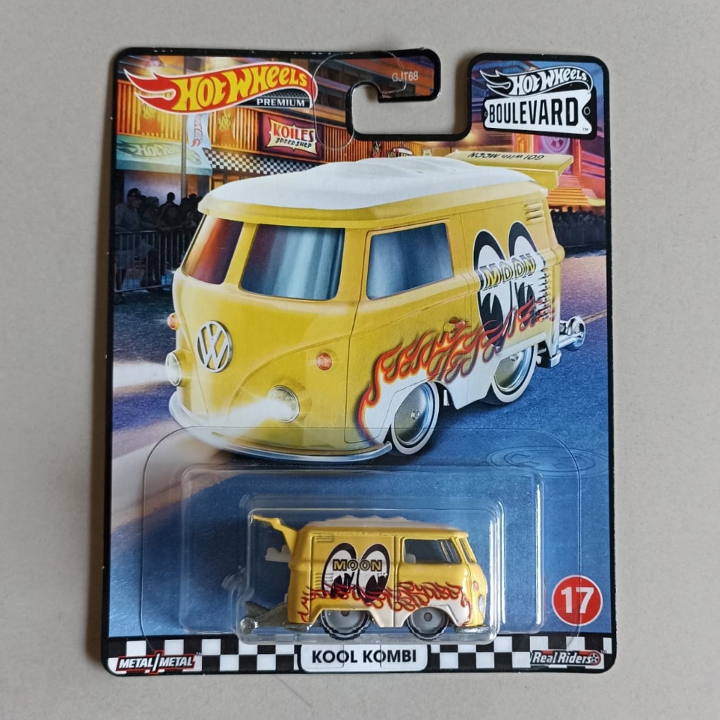 Hot Wheels Premium Boulevard Kool Kombi Moon Eyes