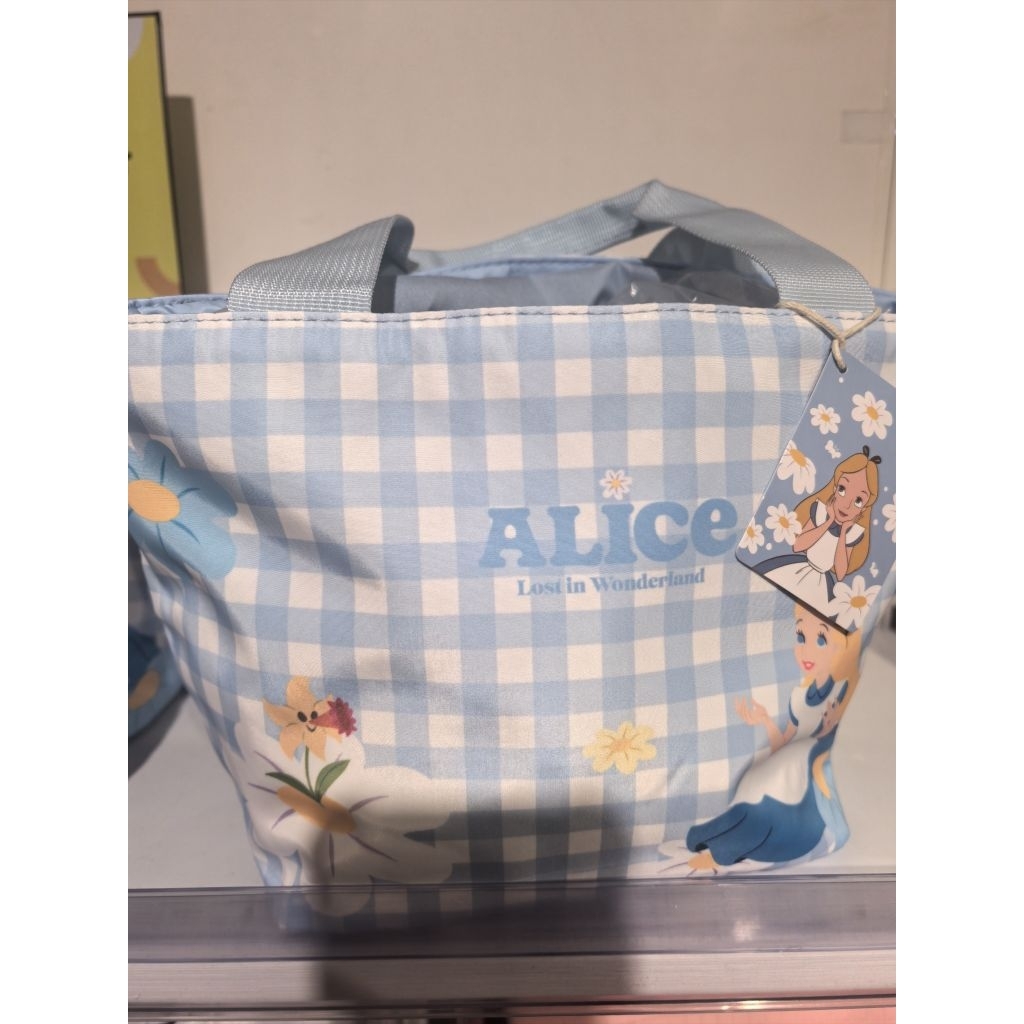TAS LUNCHBOX ALICE IN WONDERLAND. BENTO BAG ALICE IN WONDERLAND. TAS ALICE IN WONDERLAND. TAS KOTAK 