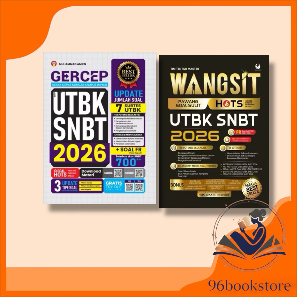 BUKU GERCEP UTBK SNBT 2026 ~ BUKU WANGSIT UTBK SNBT 2026