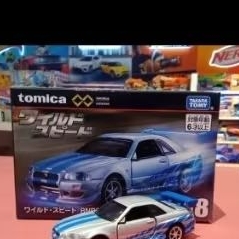 die cast tomica nissan gtr r34 skyline paul walker brian o connor
