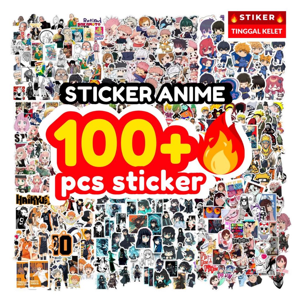 OZM2 - [ CROMO ] ANIME - STICKER / STIKER CASING HANDPHONE LAPTOP BUKU GAMBAR TEMPEL LABEL JUJUTSU K