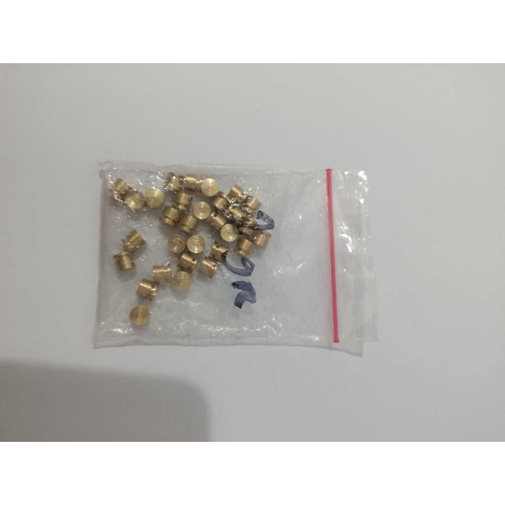 Anak timbangan 1 gram , 2 gram , 5 gram