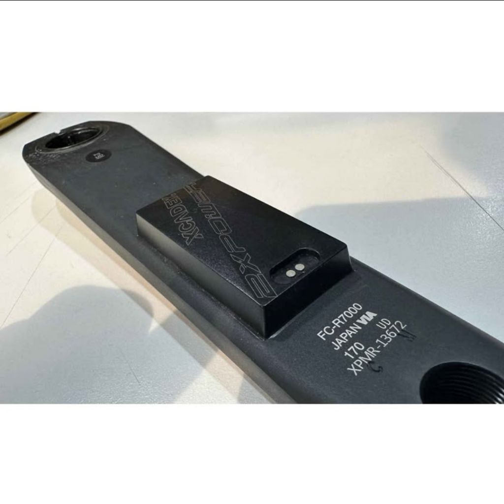 Xcadey 105 Left arm crank power meter sepeda single side