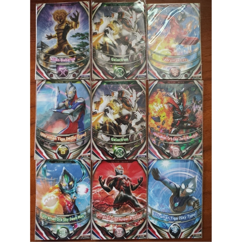 (Official) ORI Kartu Ultraman Ultra Fusion Fight Ultraman Card Ultraman Orb