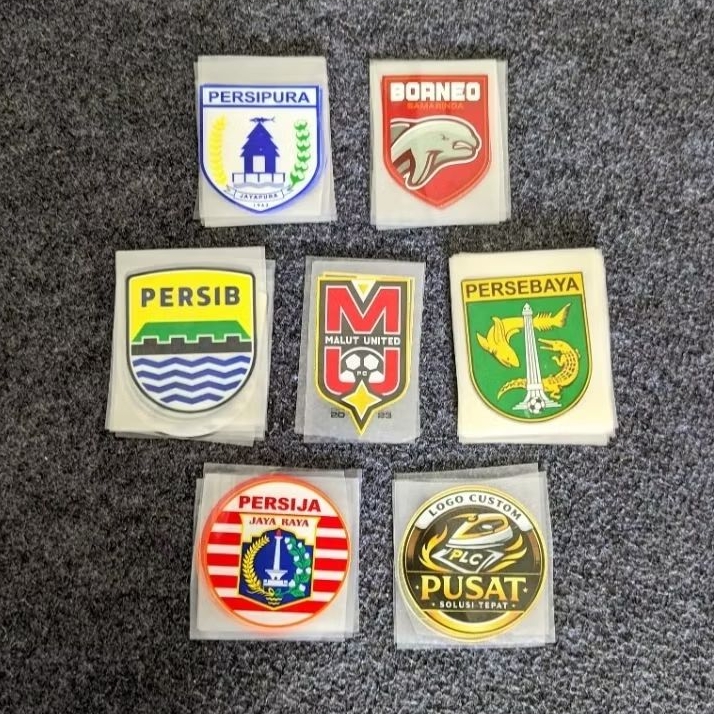patch Stiker Sablon Setrika Logo Custom Club Bola