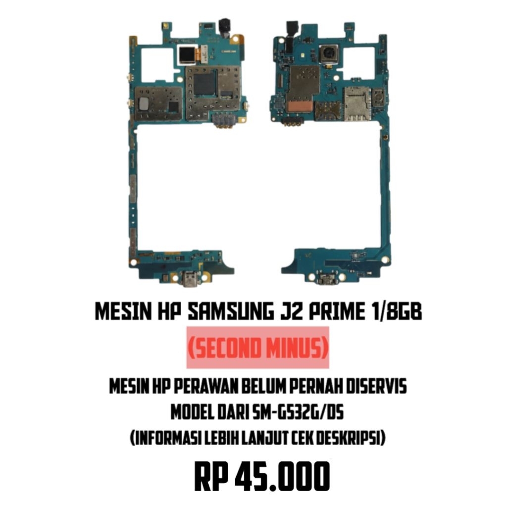 Mesin HP Samsung J2 Prime (SM-G532G/DS) 1,5/8GB (MINUS)