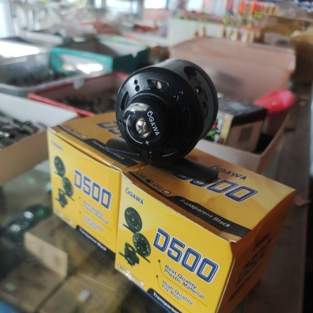Reel Tokos Ogawa D500 / Ogawa Fly Reel D500 / Gulungan Senar Pancing untuk tegek