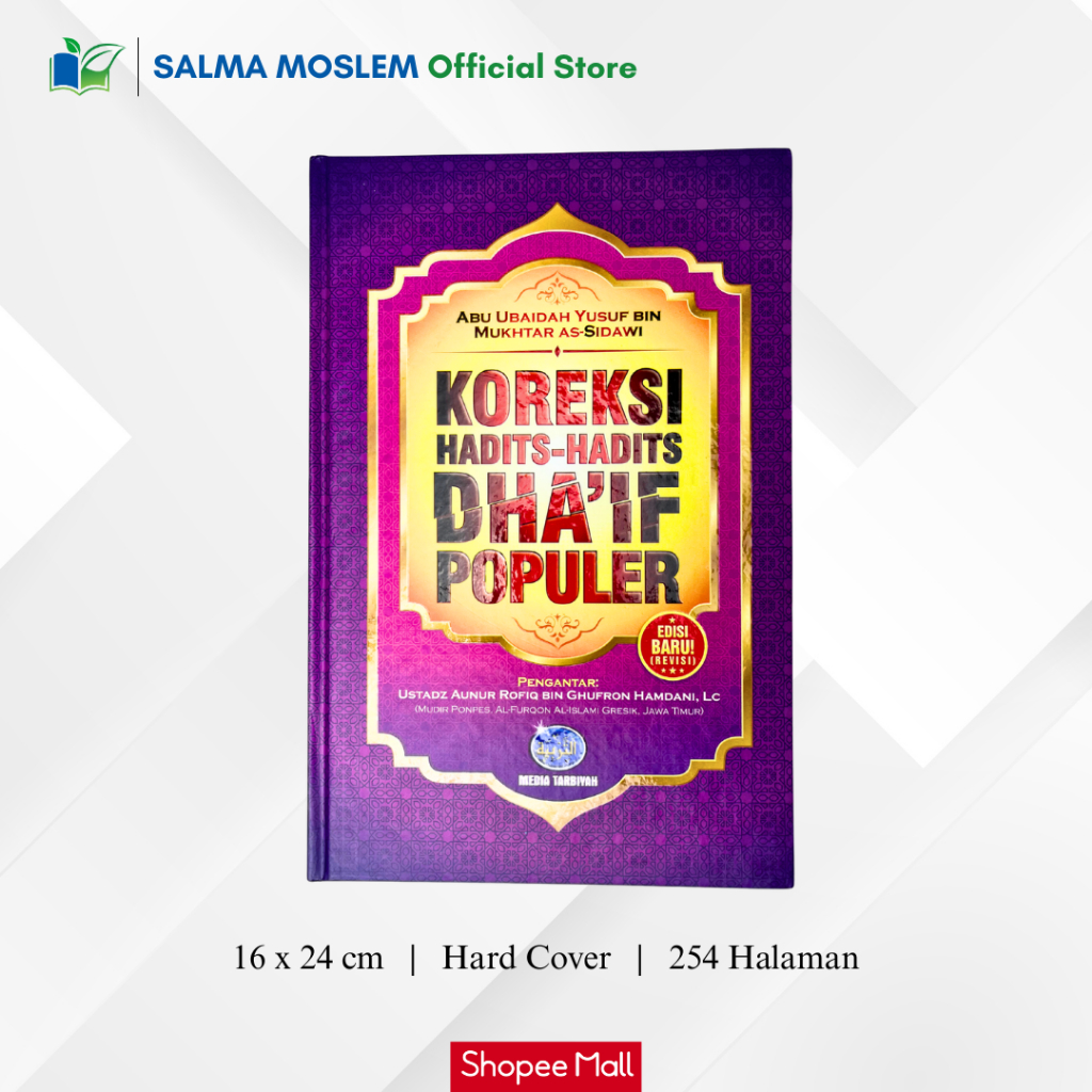Buku Koreksi Hadits Hadits Dhaif Populer - Media Tarbiyah