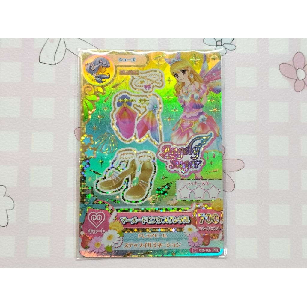 Kartu Aikatsu Premium Jepang Mermaid Pisces Sandals Original Ichigo