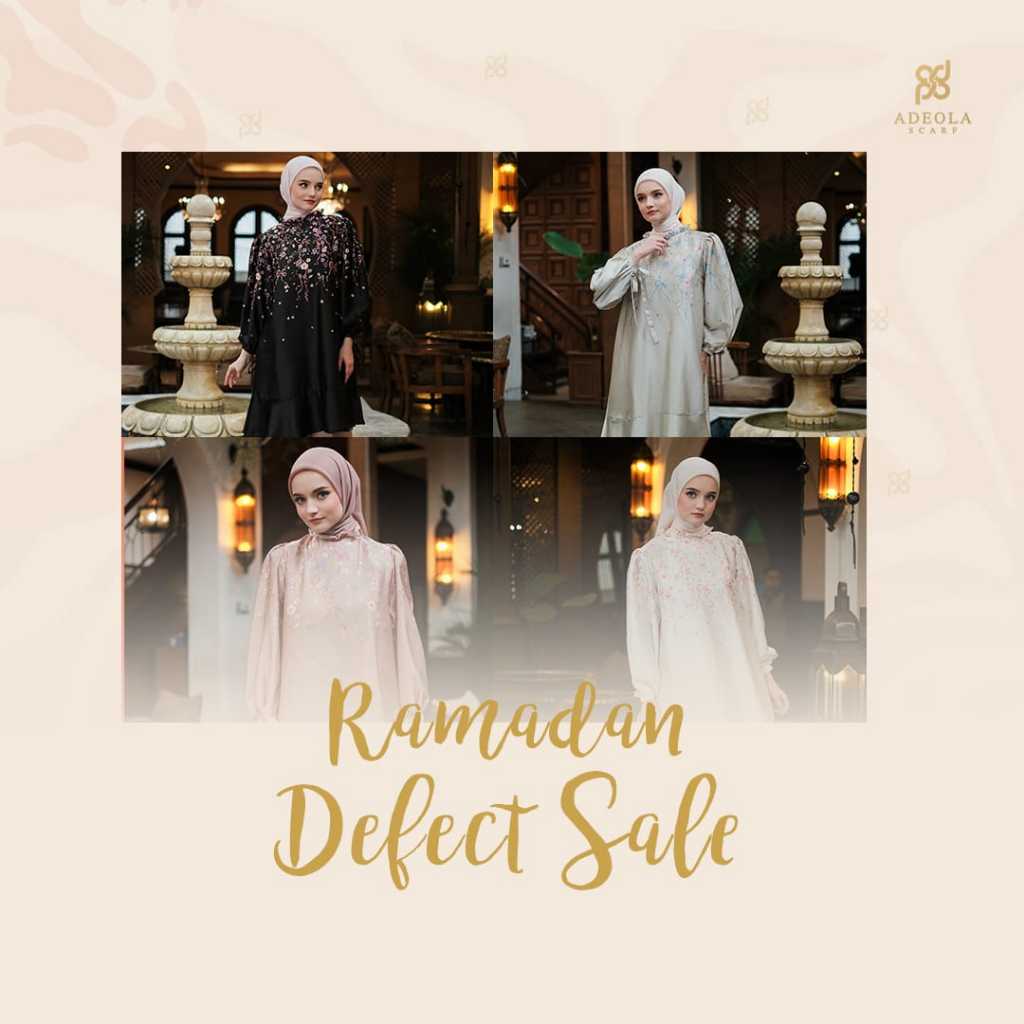Adeola Scarf Defect Sale - Khareem Tunik - Tunik Wanita