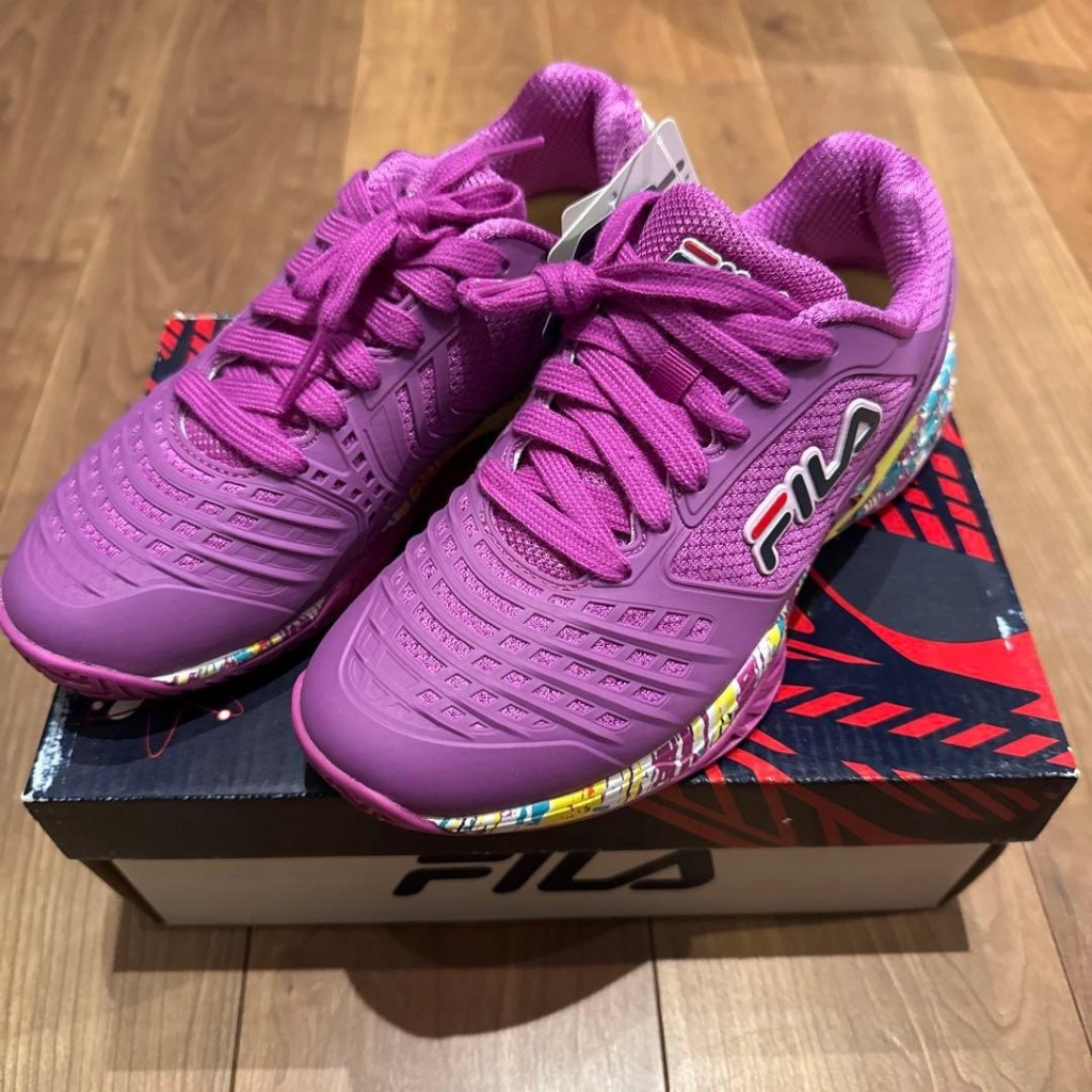 Sepatu Tenis Fila Axilus 2 Purple Women Fila Purple Axilus 2 Sepatu Tenis Ungu Fila Axilus 2 Purple 