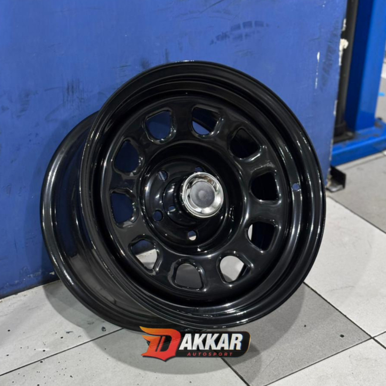Velg Mobil Daytona Mokupo R15 Pcd 5x114,3 Lebar 8 Velg Mobil Rush Terios Innova Trauna Dll