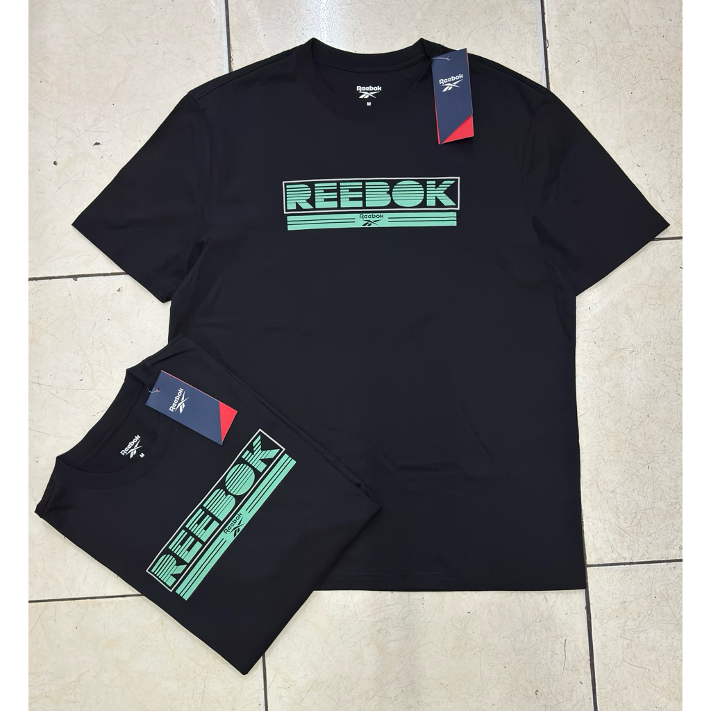 Reebok Mens Graphic Tee Kaos Reebok Original DISKON