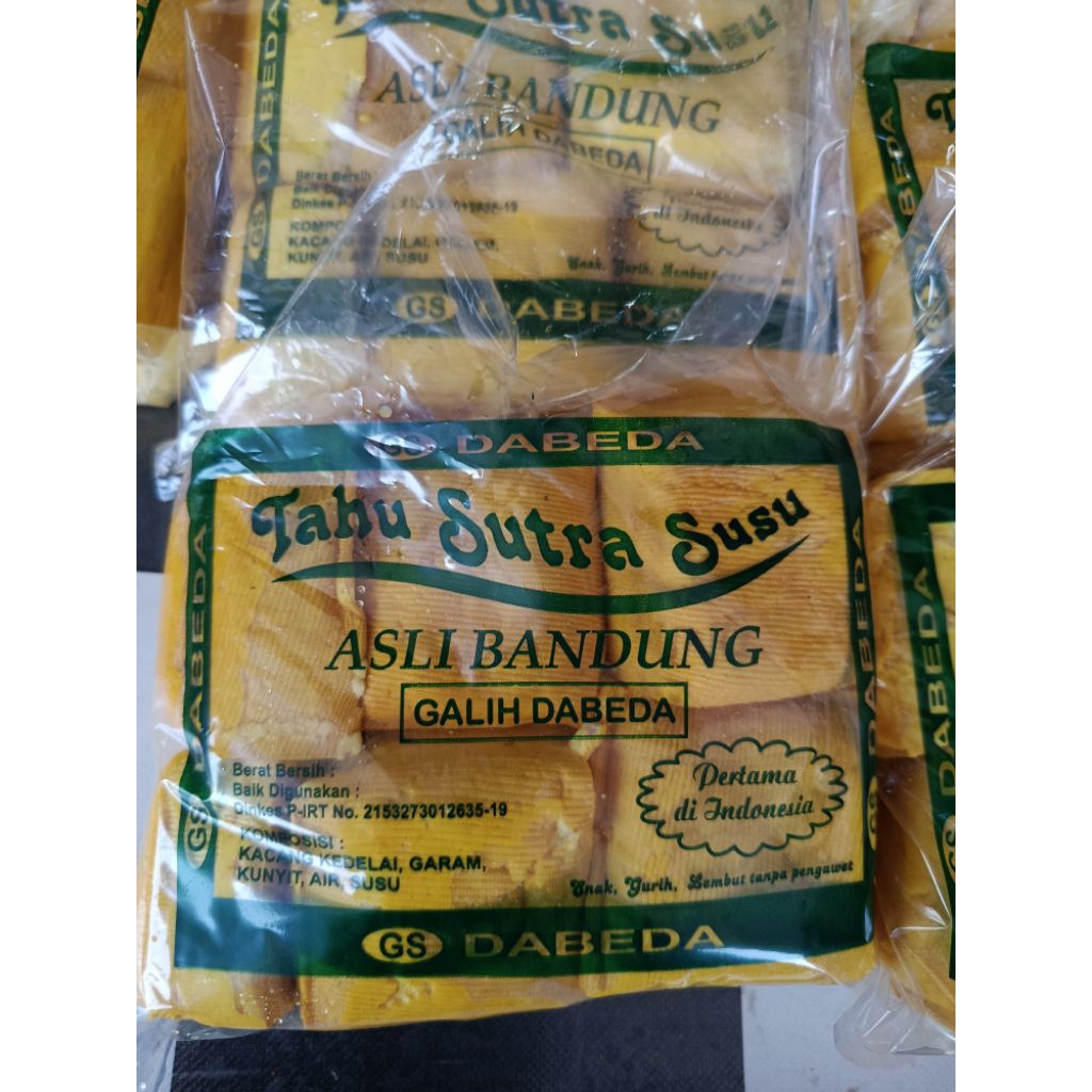 Tahu sutra isi 10 | Tempe asli | Tahu Susu | tahu putih isi 10