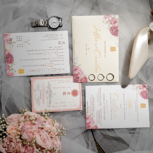 Custom Undangan Wedding Invitation Hard Board Envelope Undangan pernikahan amplop