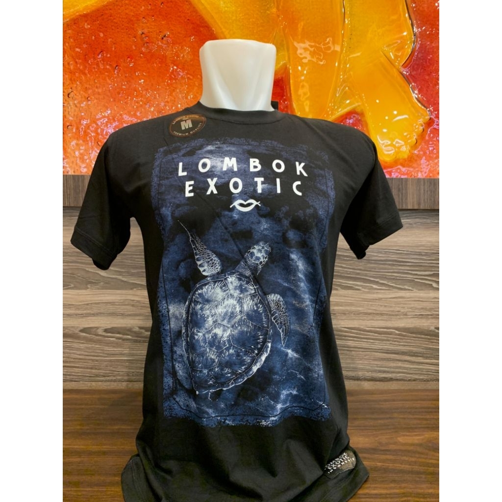 Kaos Lombok Exotic - Hitam