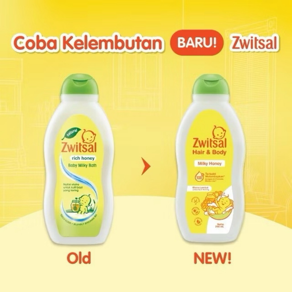 ZWITSAL BABY HAIR & BODY BATH | 200ML | SABUN & SHAMPOO BAYI