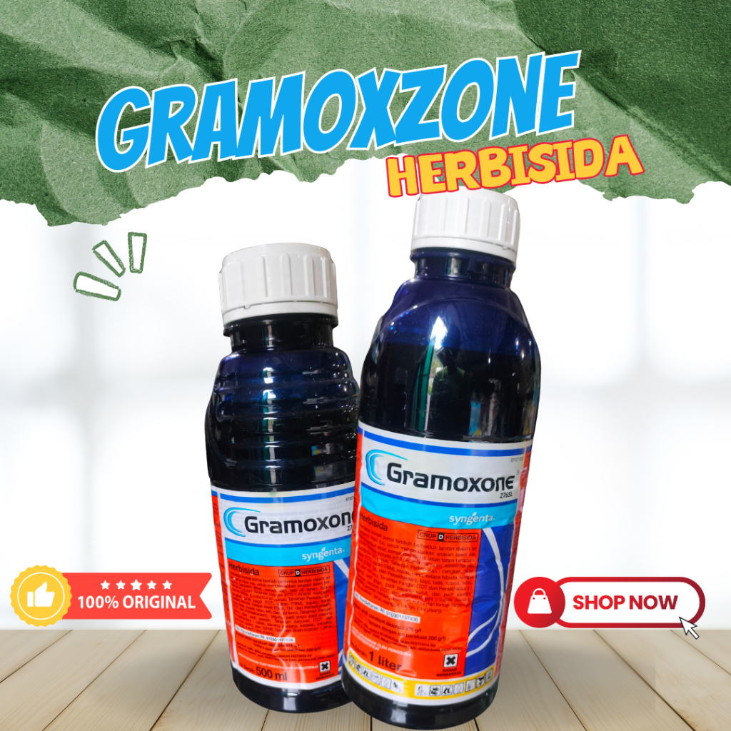 Herbisida Gramoxzone 276 SL - Herbisida Kontak Cepat Basmi Rumput