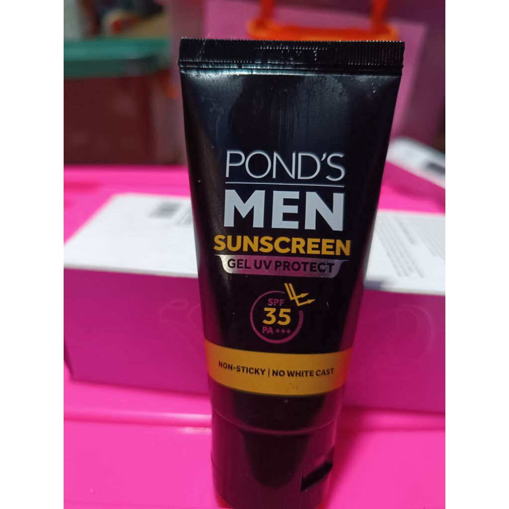 Pond's Men Sunscreen Gel UV Protect Spf 35 PA +++ REJECT KEMASAN