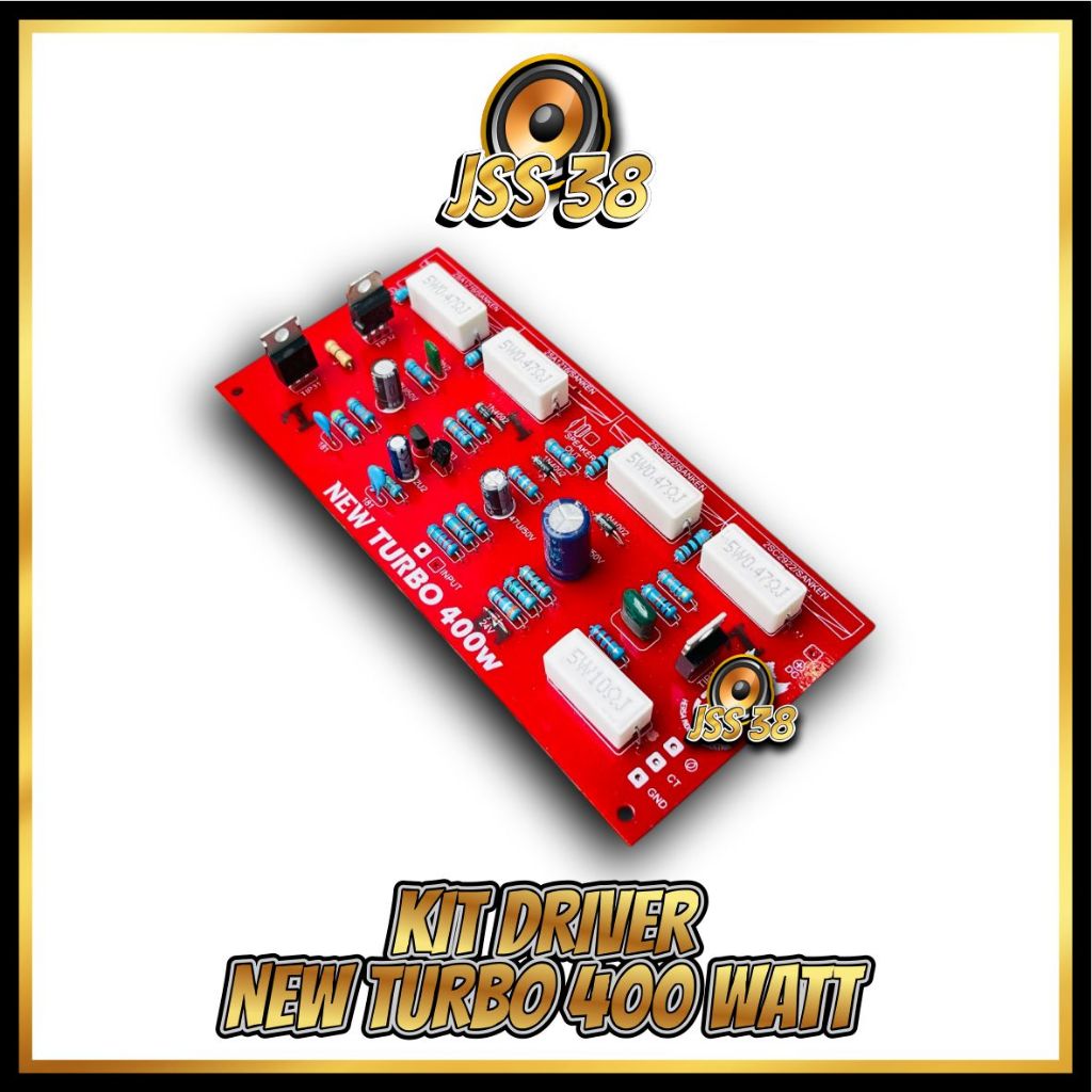 (KIT DRIVER) Driver New Turbo 400 Watt ups