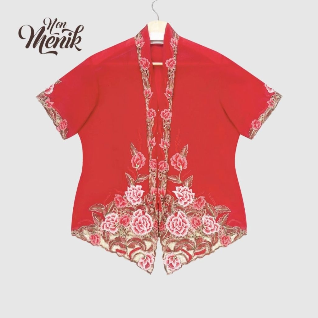 XL KEBAYA ENCIM MOTIF BUNGA
