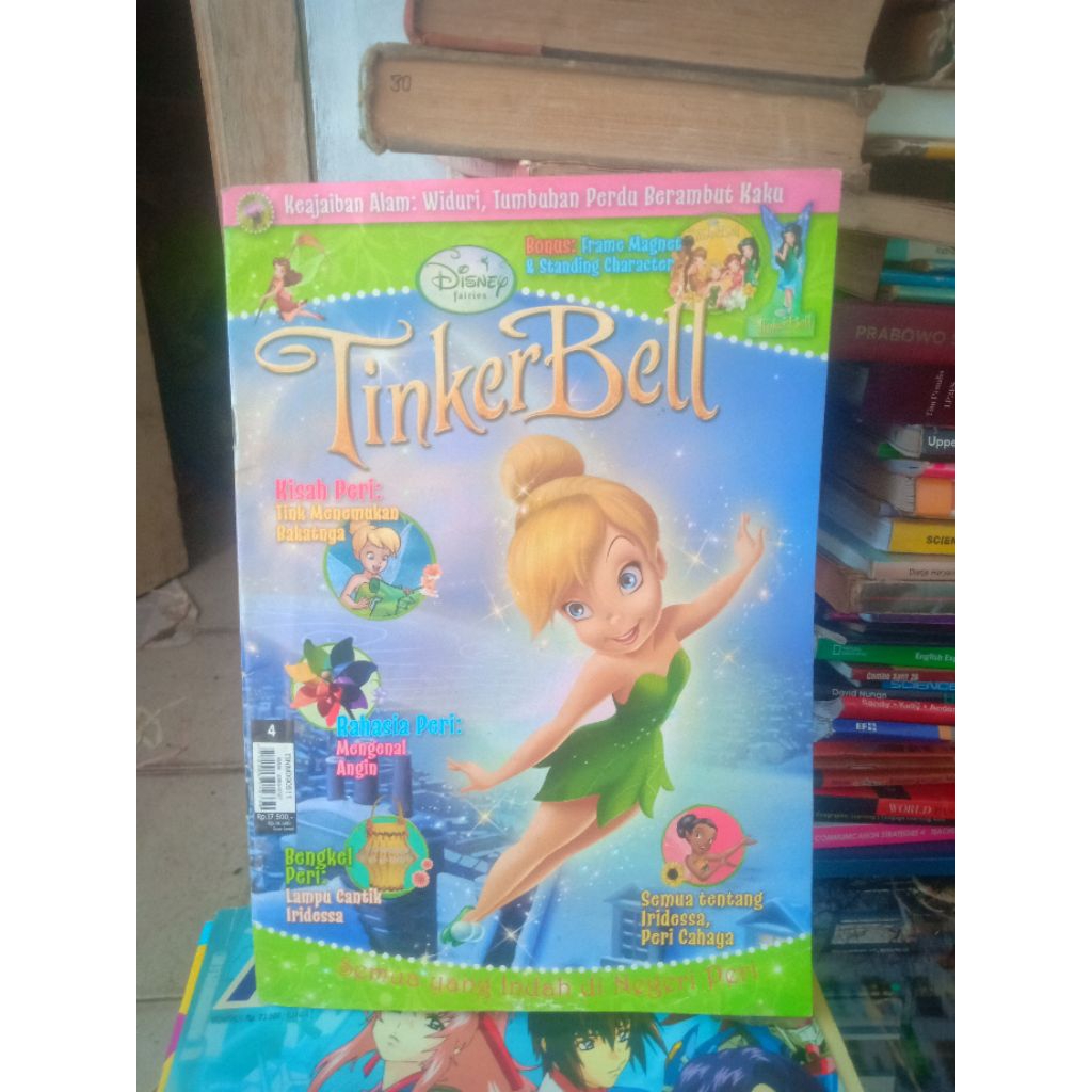 buku majalah anak Tinker Bell