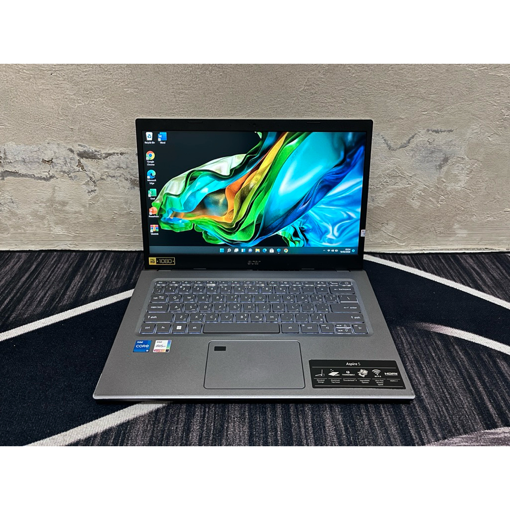 Laptop Acer Aspire 5 Core i5 Gen 12Th Ram 8GB Ssd 512GB VGA iRis Xe Graphich Bergaransi