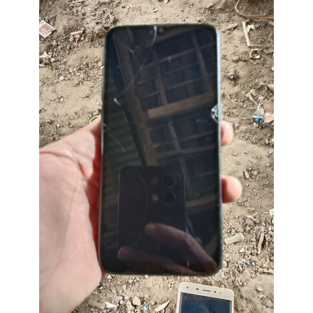 realmi c2 hp bahan keadaan mati apa adanya