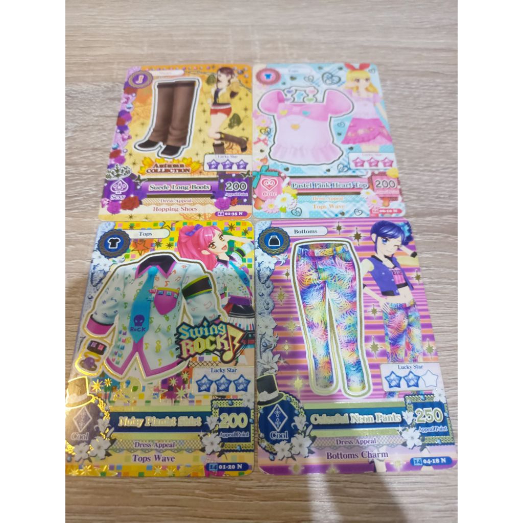 Take all kartu Aikatsu 4 pcs