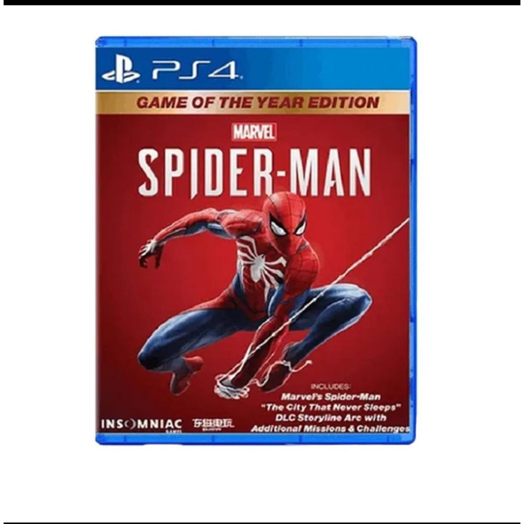 Marvel Spider-Man - Spiderman PS4 - Spider Man Goty - Playstation 4 (PS4)