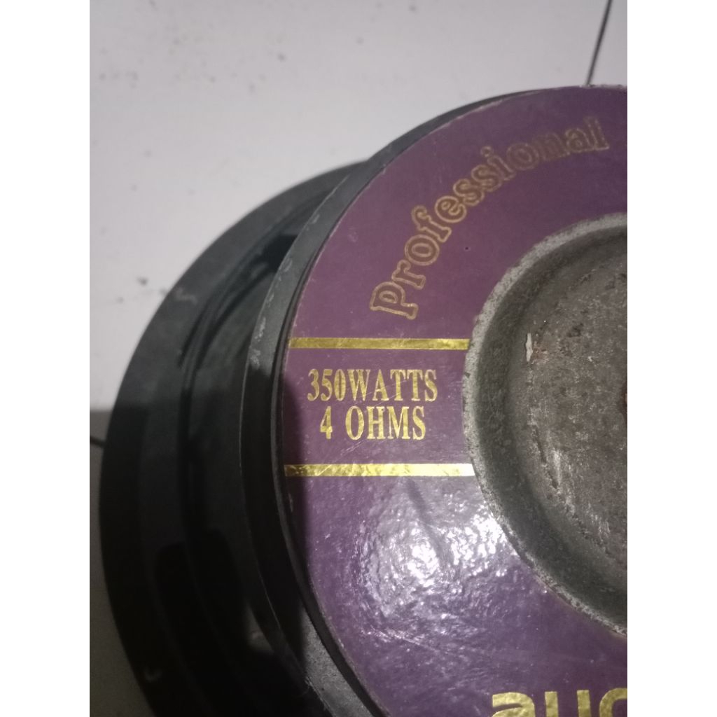 SUBWOOFER  10 INCH . Dobel coil 350 WATT,bekas