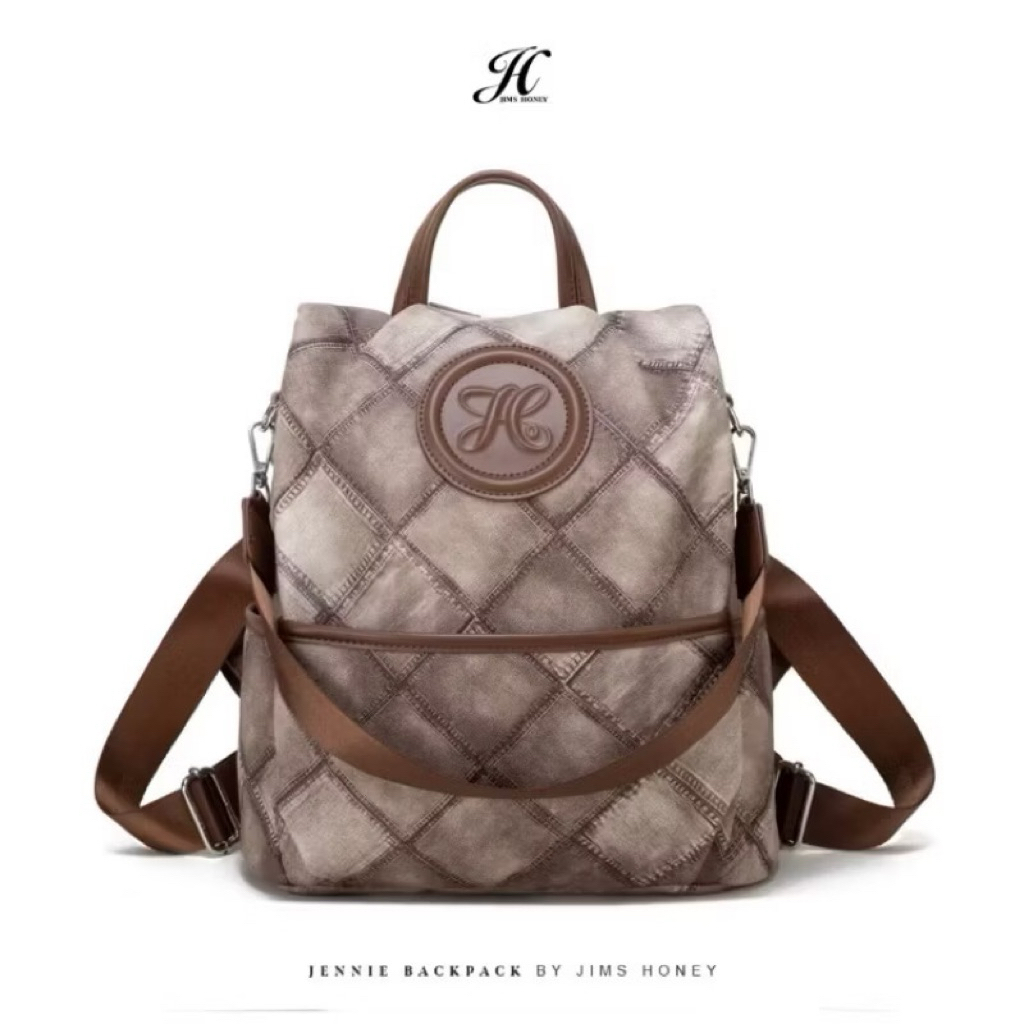 Jennie Backpack Jims Honey Jims Tas Ransel Wanita Jims Honey Original Tas Laptop
