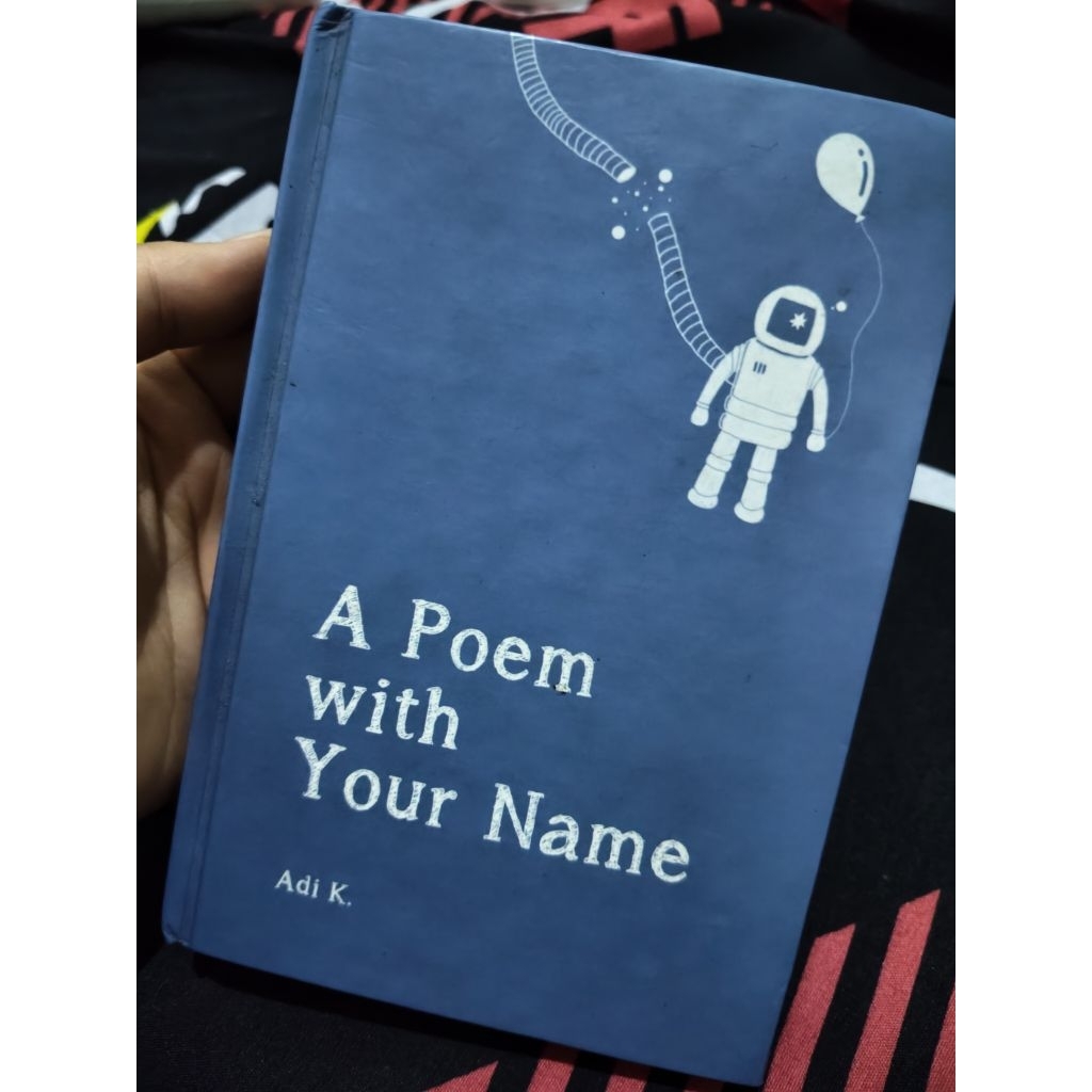 PRELOVED_ BUKU+TTD+POSTCARD A POEM WITH YOUR NAME