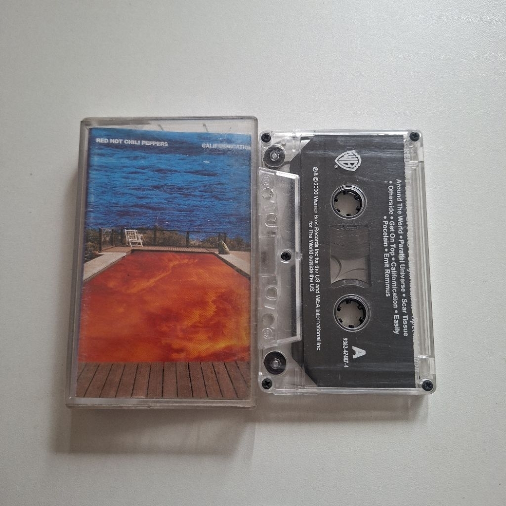 Kaset Pita RHCP Red Hot Chili Peppers - Californication