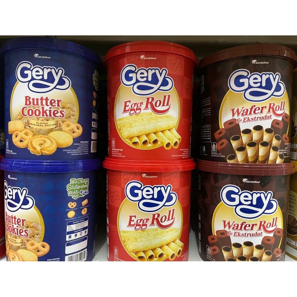 GERRY BUTTER COOKIES/GERRY EGG ROLL/GERRY WAFER ROLL