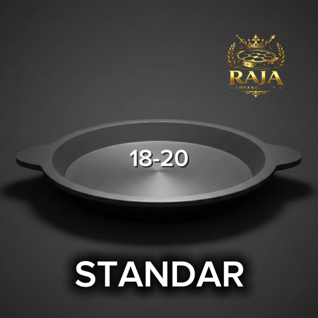 Loyang Martabak Manis Standar 18-20 Bonus Tutup / Loyang Martabak