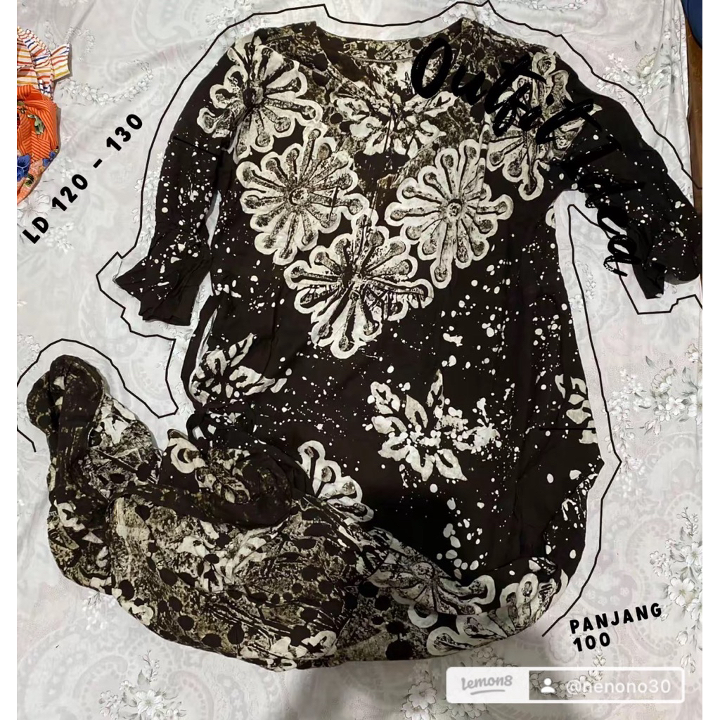 Daster Batik solo asli kekinian