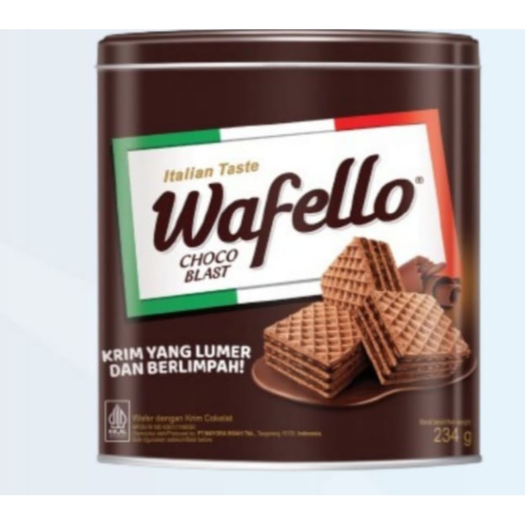 WAFER WAFELLO CHOCHO BLAST KALENG 234 G