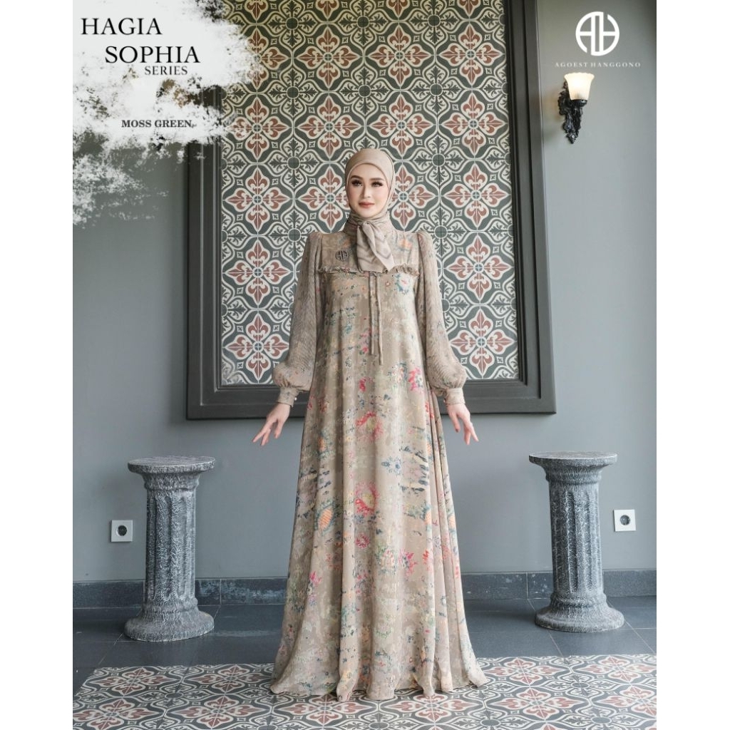 Agoest Hanggono Set Gamis JUMBO