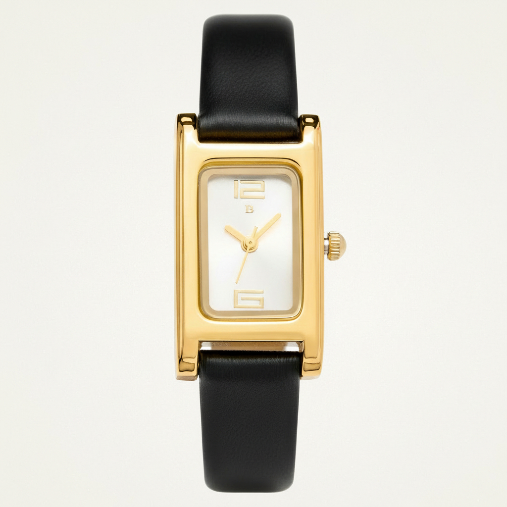 Berrybenka - Sofia Fita Vintage Leather Jam Tangan Kulit Wanita