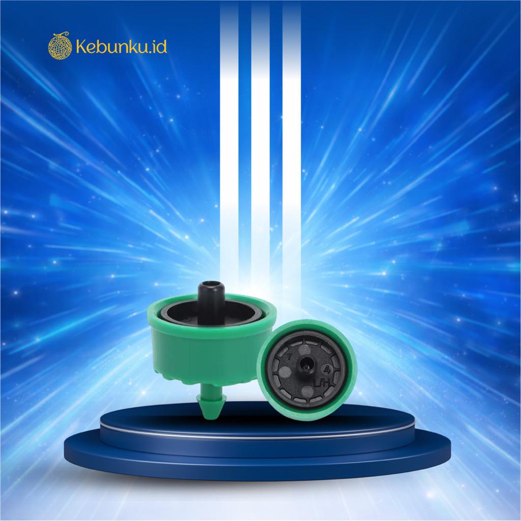 Dripper Emitter // No-Drain PC Dripper High Quality - Pengairan Sistem Fertigasi