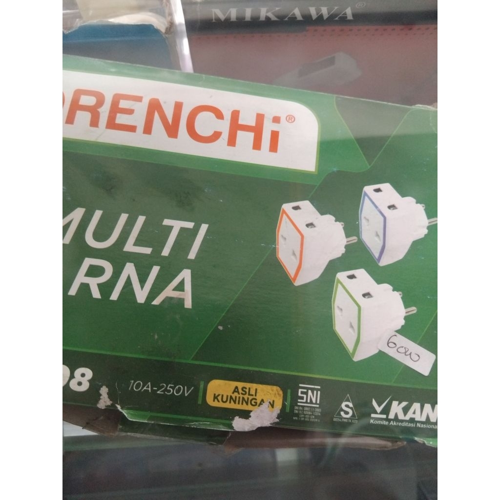 STOP KONTAK COLOKAN  3 LUBANG