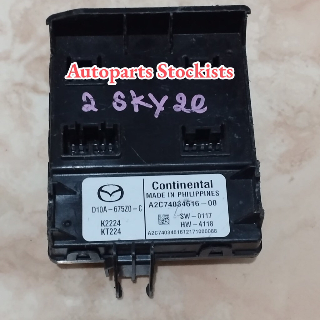 MAZDA 2 SKYACTIVE BCM MODULE