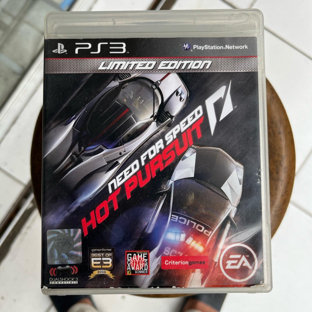 Need for Speed Hot Pursuit PS3 kaset bd game cd ps 3 playstation original