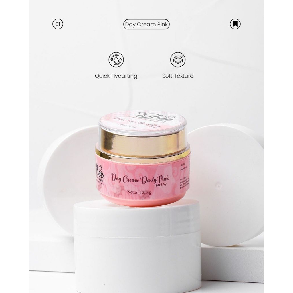 Gbee glow Day cream pink