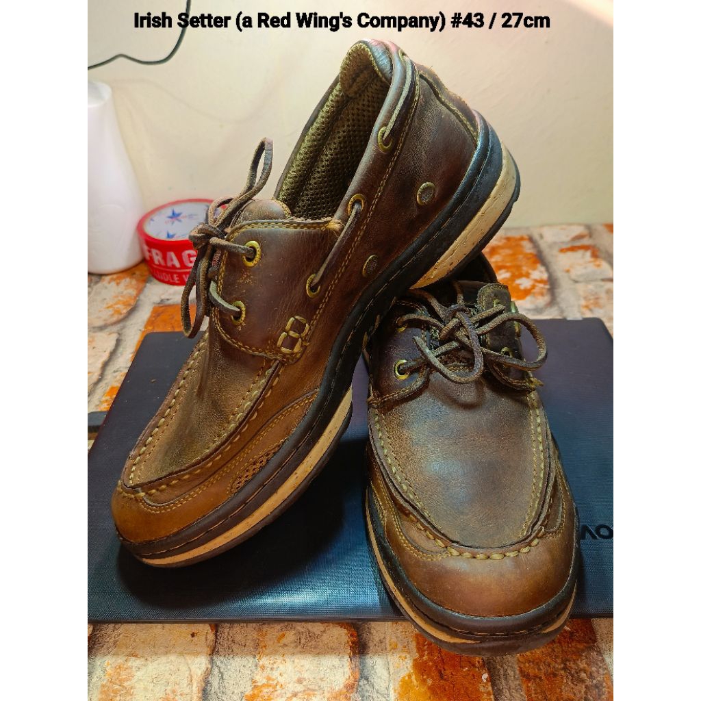 Irish Setter Of Red Wing Sepatu Lace Up Loafer Pria (#43 / 27cm)