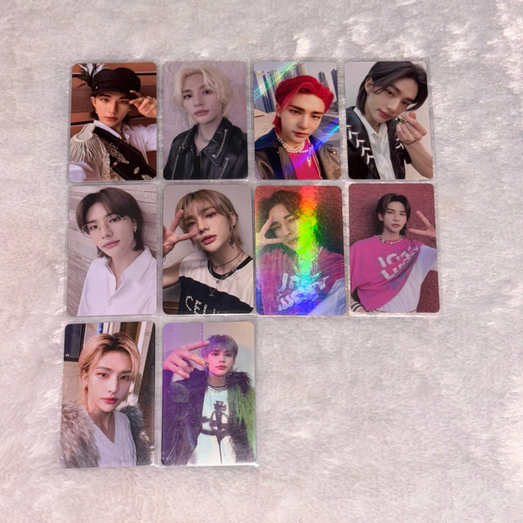 Stray Kids POB Photocard Benefit Bene Inlife Noeasy Oddinary Maxident 5 Star Makestar MMT Target App