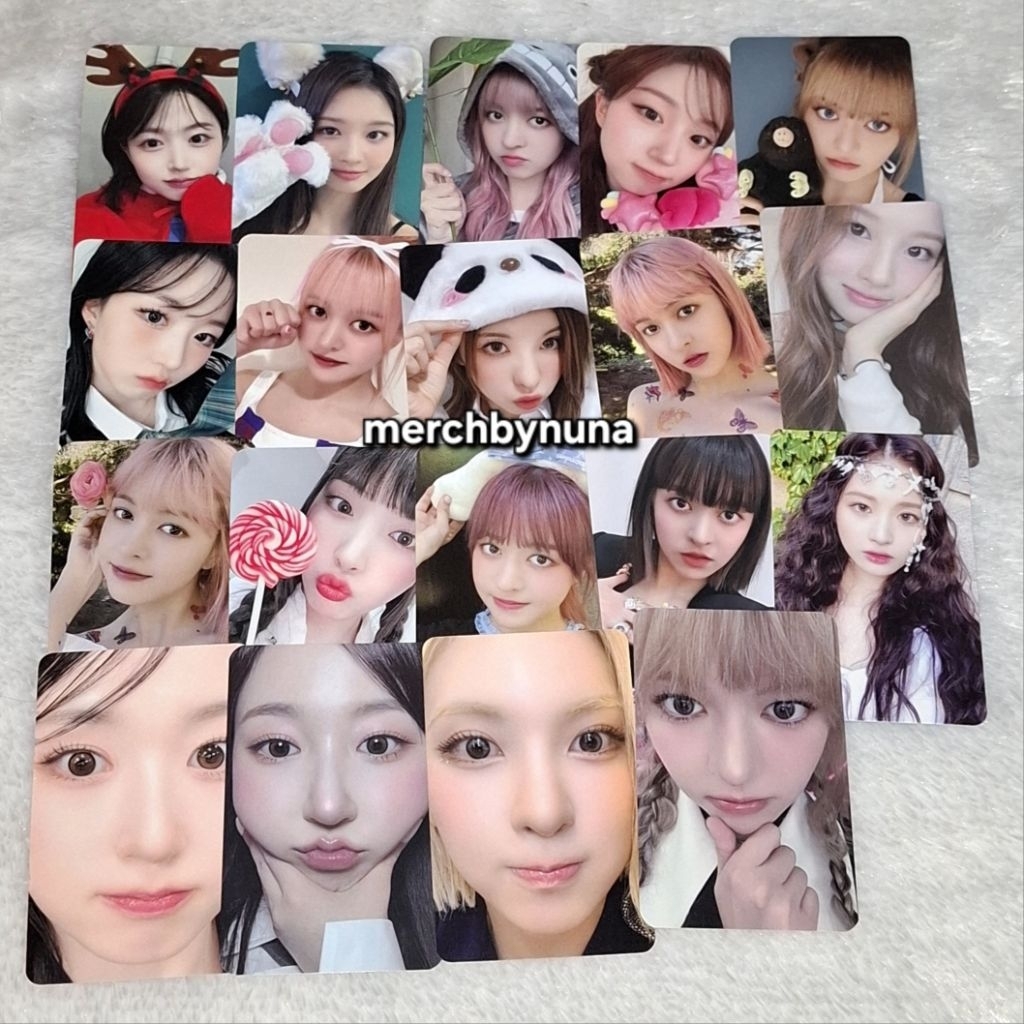 Photocard Haewon, Jiwoo, Lily, Kyujin, Sullyoon, Bae Nmixx Album Ad Mare & Expergo Official