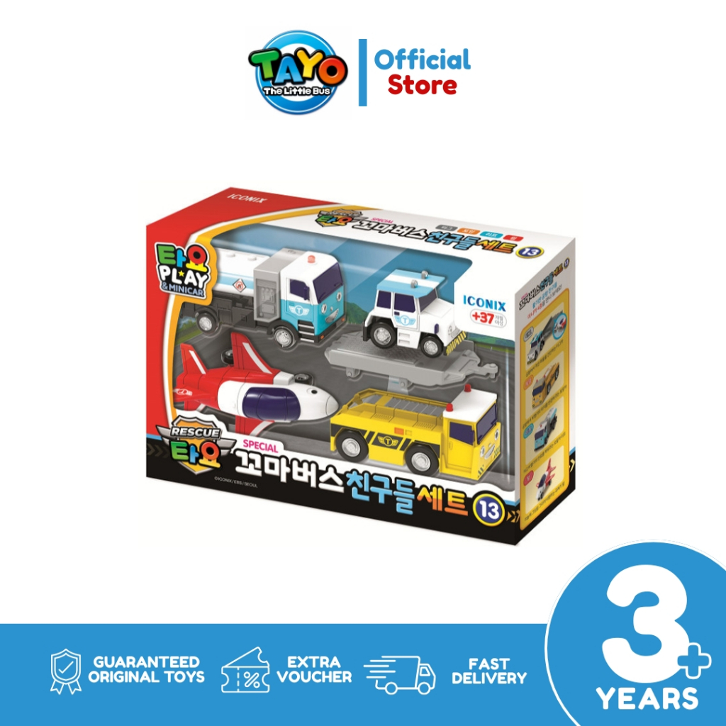 Mainan Tayo Mini Car Tayo Friends TYT 123009
